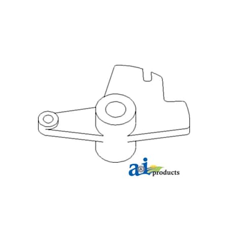 A & I Products Plate, Neutral Lock 5" x5" x2" A-527900R1
